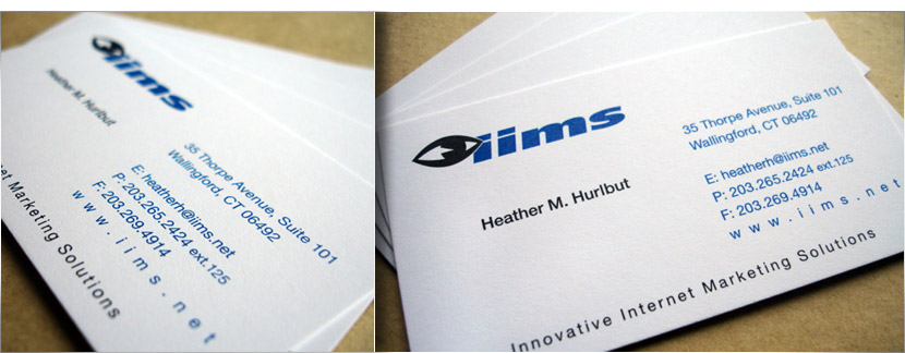 IIMS Business Cards