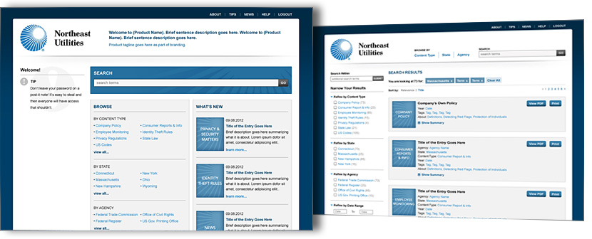 Northeast Utilities - Client Portal